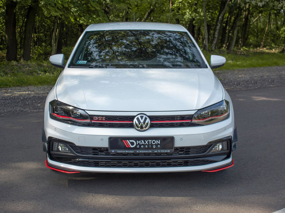 Front Splitter V.5 Vw Polo Mk6 Gti (2017-2021) - Wayside Performance 
