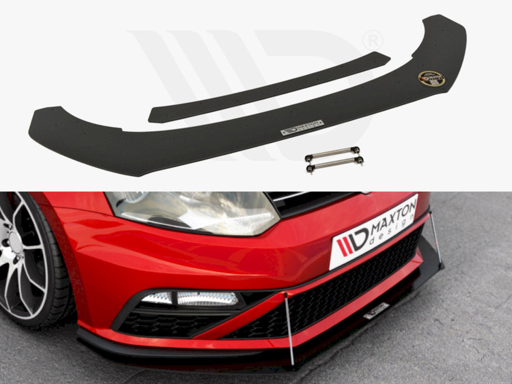 Front Racing Splitter Vw Polo Mk5 Gti Facelift (2015-2017) - Wayside Performance 