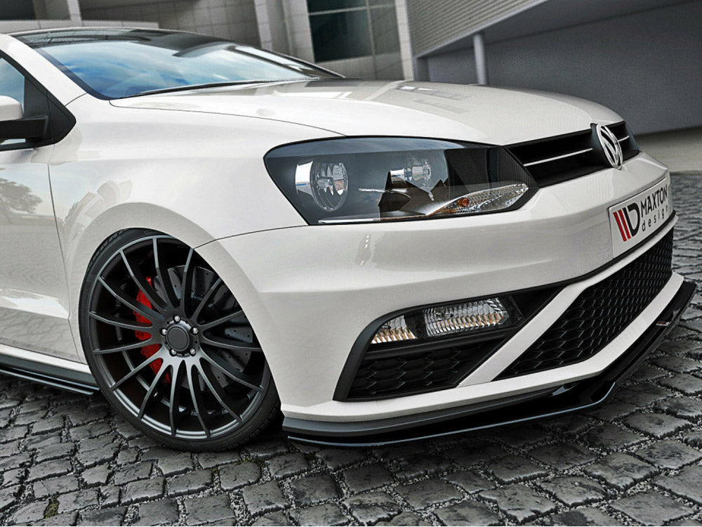 Front Splitter V.2 Vw Polo Mk5 Gti (Facelift) (2015-2017) - Wayside Performance 