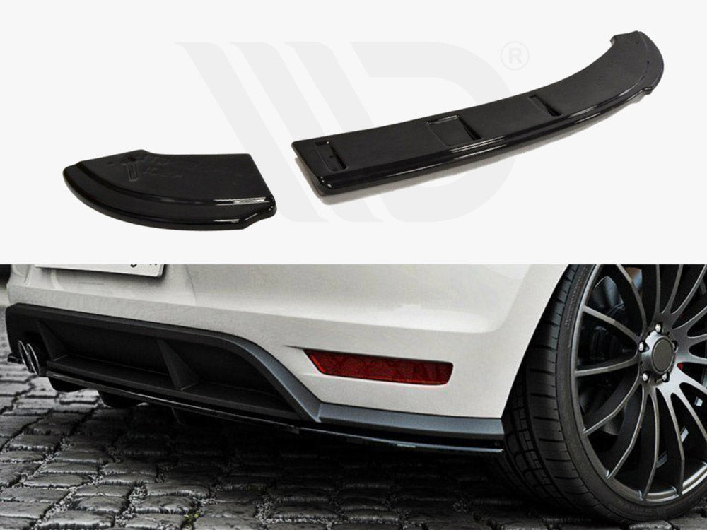 Rear Splitter Vw Polo Mk5 Gti Facelift (With a Vertical Bar) (2015-2017) - Wayside Performance 