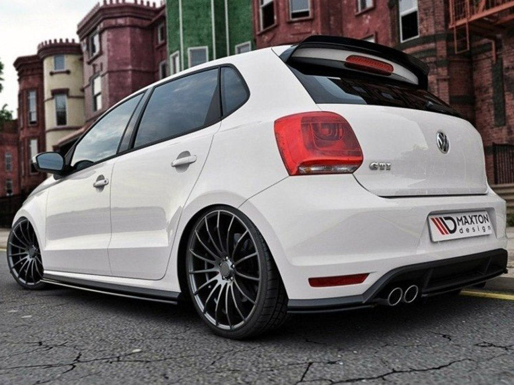 Rear Splitter Vw Polo Mk5 Gti Facelift (With a Vertical Bar) (2015-2017) - Wayside Performance 