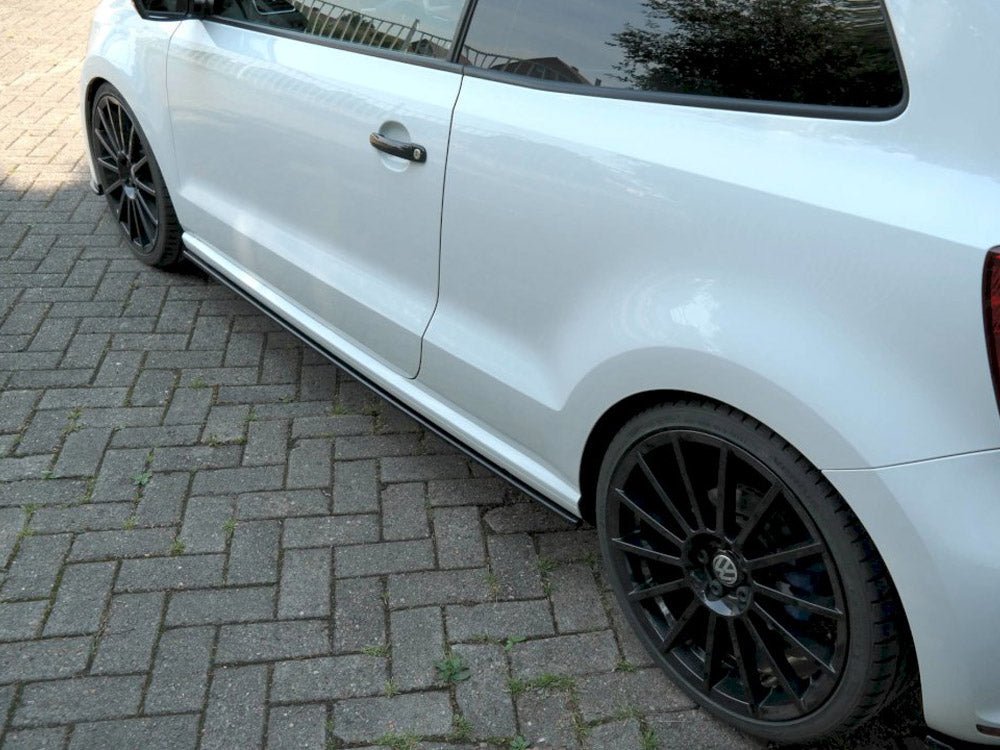 Side Skirts Splitters Volkswagen Polo Mk5 R WRC (2013) - Wayside Performance 