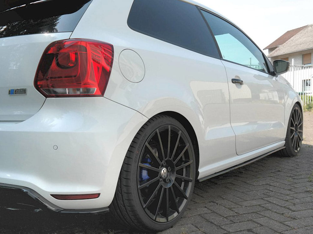Side Skirts Splitters Volkswagen Polo Mk5 R WRC (2013) - Wayside Performance 
