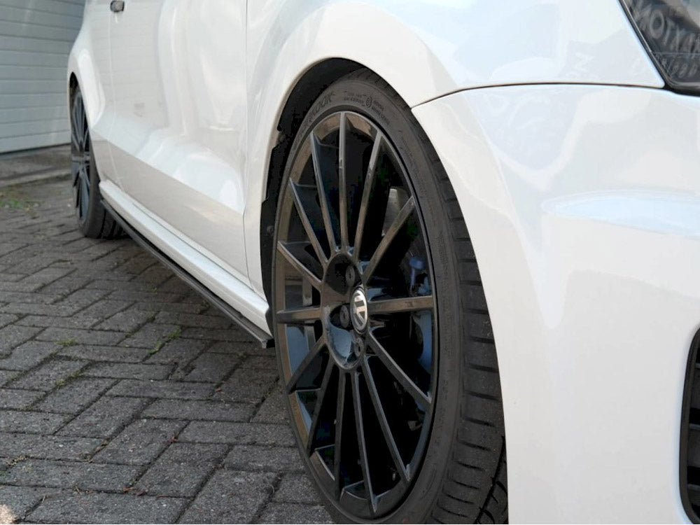 Side Skirts Splitters Volkswagen Polo Mk5 R WRC (2013) - Wayside Performance 