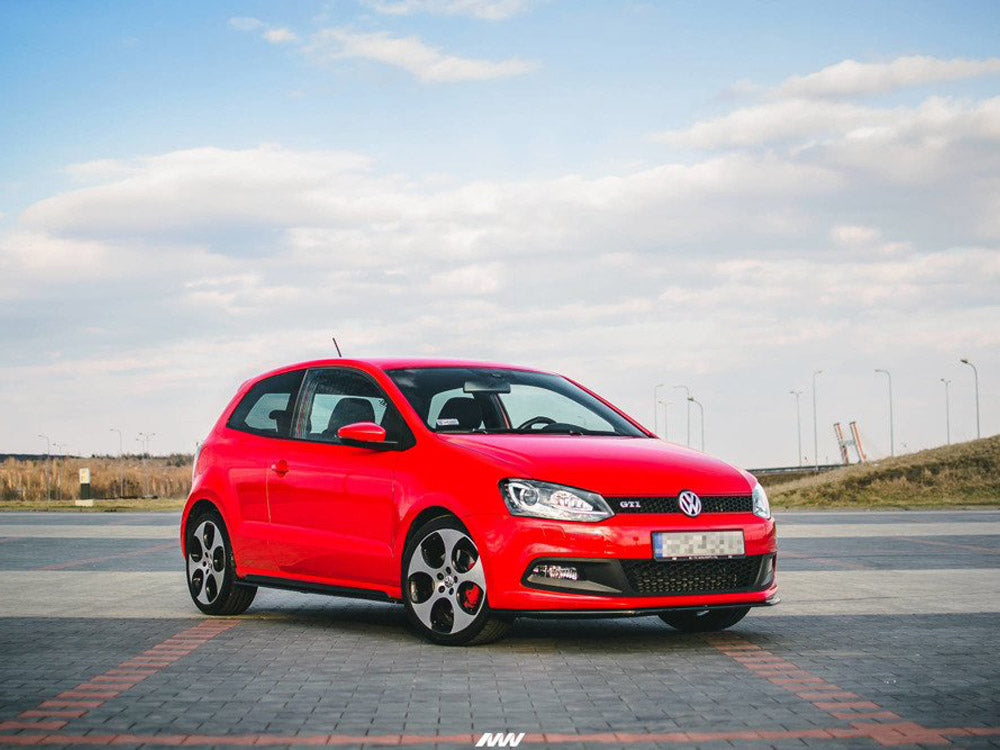 Front Splitter V.2 Volkswagen Polo Mk5 GTI 6R Pre-facelift (2009-2014) - Wayside Performance 