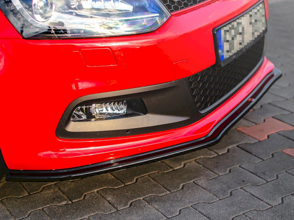 Front Splitter V.2 Volkswagen Polo Mk5 GTI 6R Pre-facelift (2009-2014) - Wayside Performance 