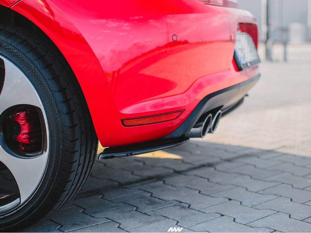Rear Side Splitters Volkswagen Polo Mk5 GTI 6R Pre-Facelift (2009-2014) - Wayside Performance 