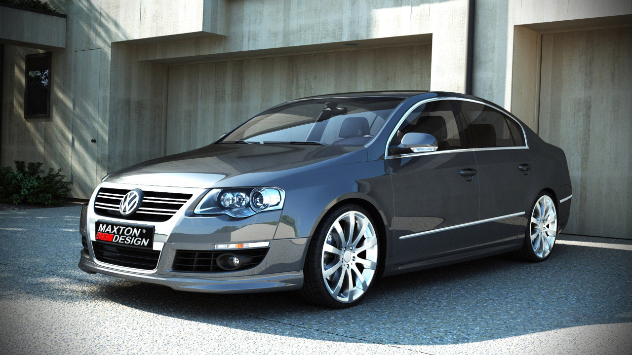 Front Bumper Spoiler VW Passat B6 ( R-line Look ) - Wayside Performance 