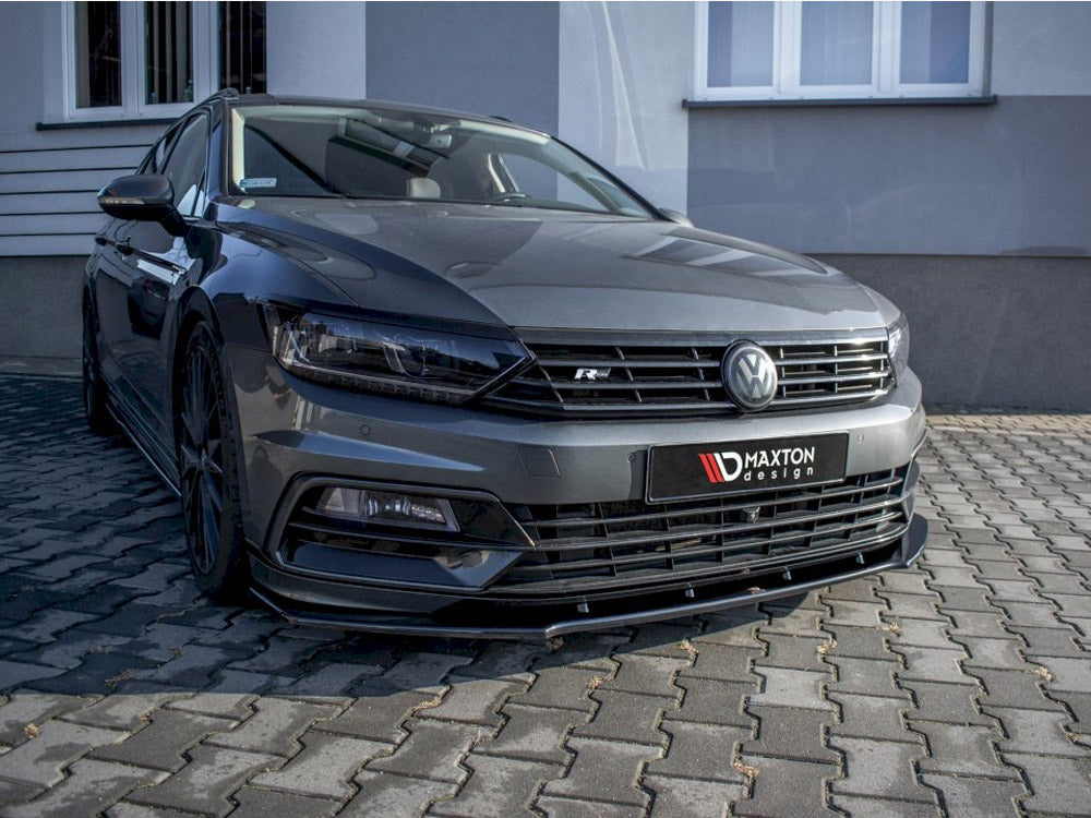 Front Splitter V.1 Volkswagen Passat R-line B8 (2015-19) - Wayside Performance 