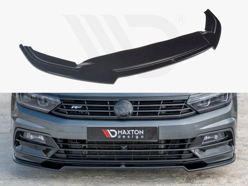 Front Splitter V.2 Volkswagen Passat R-line B8 (2015-19) - Wayside Performance 