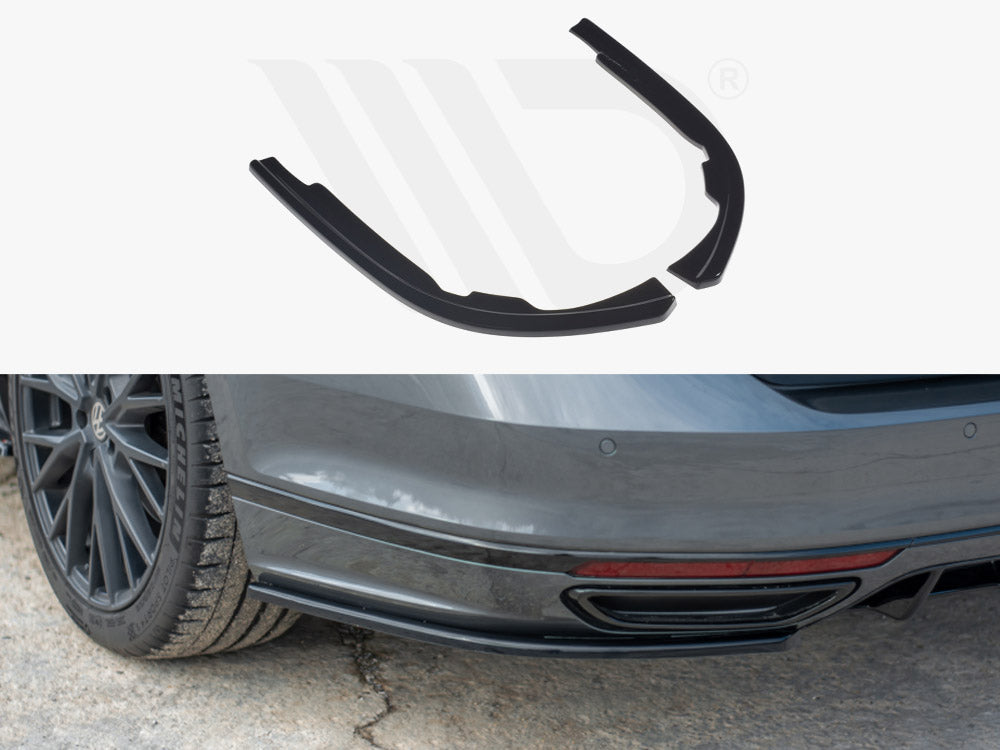 Rear Side Splitters Volkswagen Passat R-line B8 (2015-19) - Wayside Performance 