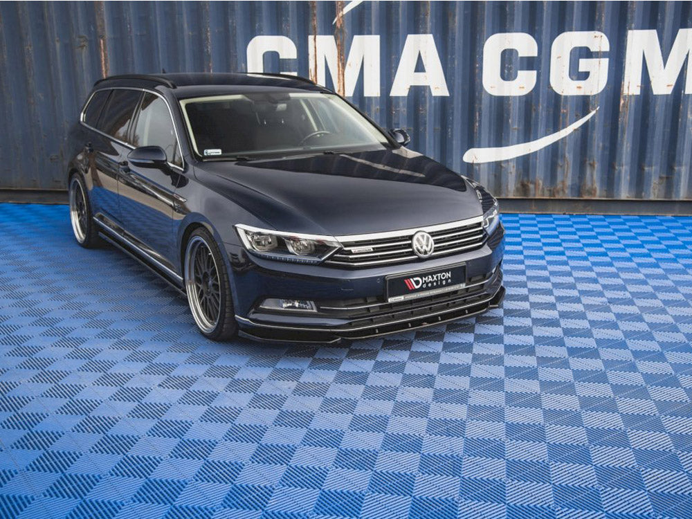 Front Splitter V.1 VW Passat B8 (2014-2019) - Wayside Performance 