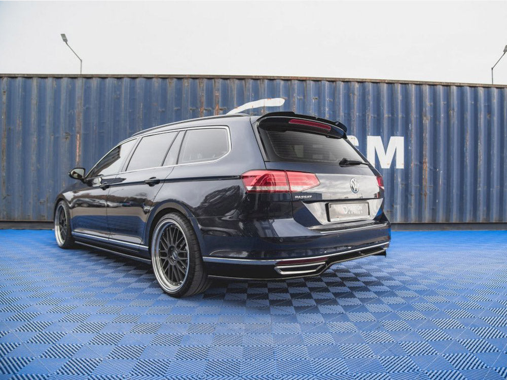 Central Rear Splitter VW Passat B8 (2014-2019) - Wayside Performance 