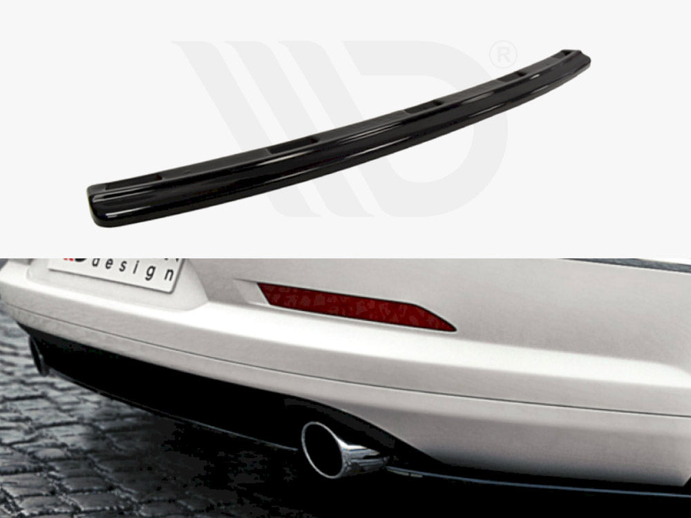 Central Rear Splitter VW Passat CC R36 Rline (Preface) (Without Vertical Bars) - Wayside Performance 