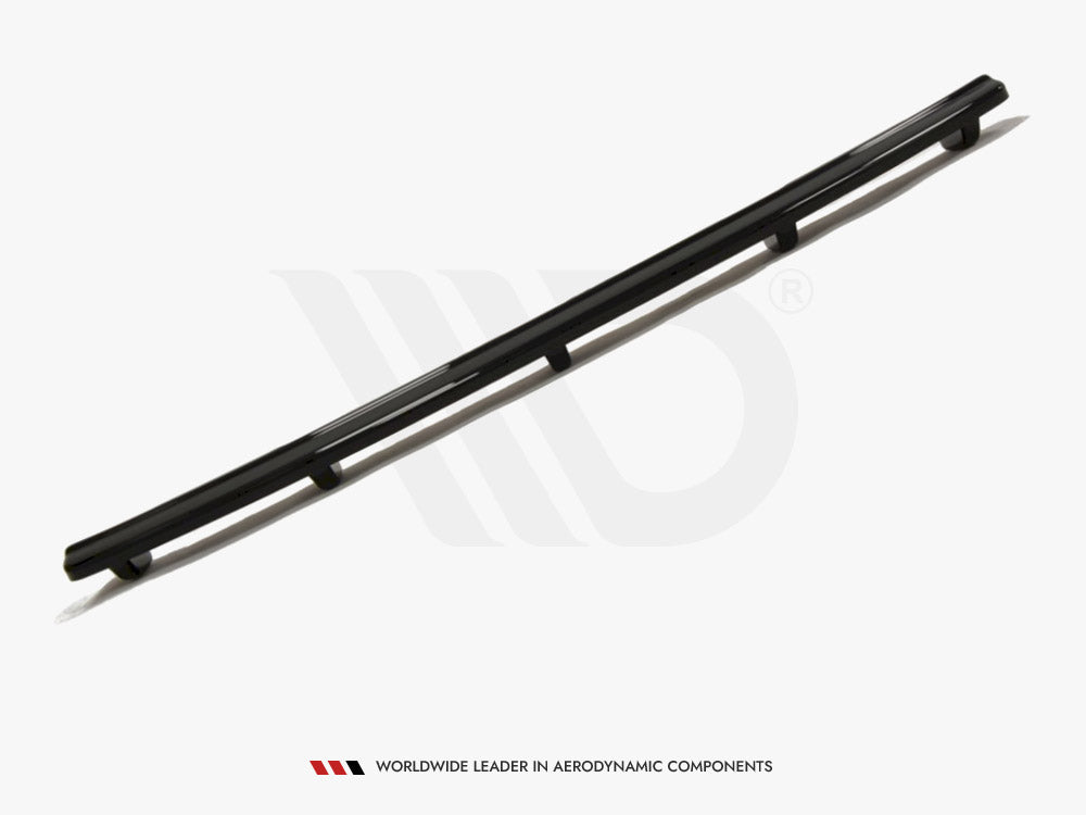 Central Rear Splitter VW Passat CC R36 Rline (Preface) (With Vertical Bars) - Wayside Performance 