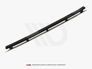 Central Rear Splitter VW Passat CC R36 Rline (Preface) (With Vertical Bars) - Wayside Performance 