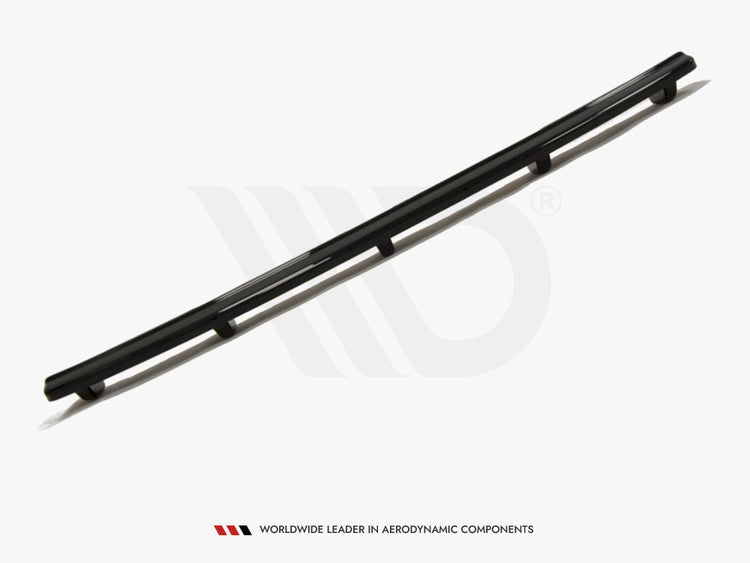 Central Rear Splitter VW Passat CC R36 Rline (Preface) (With Vertical Bars) - Wayside Performance 