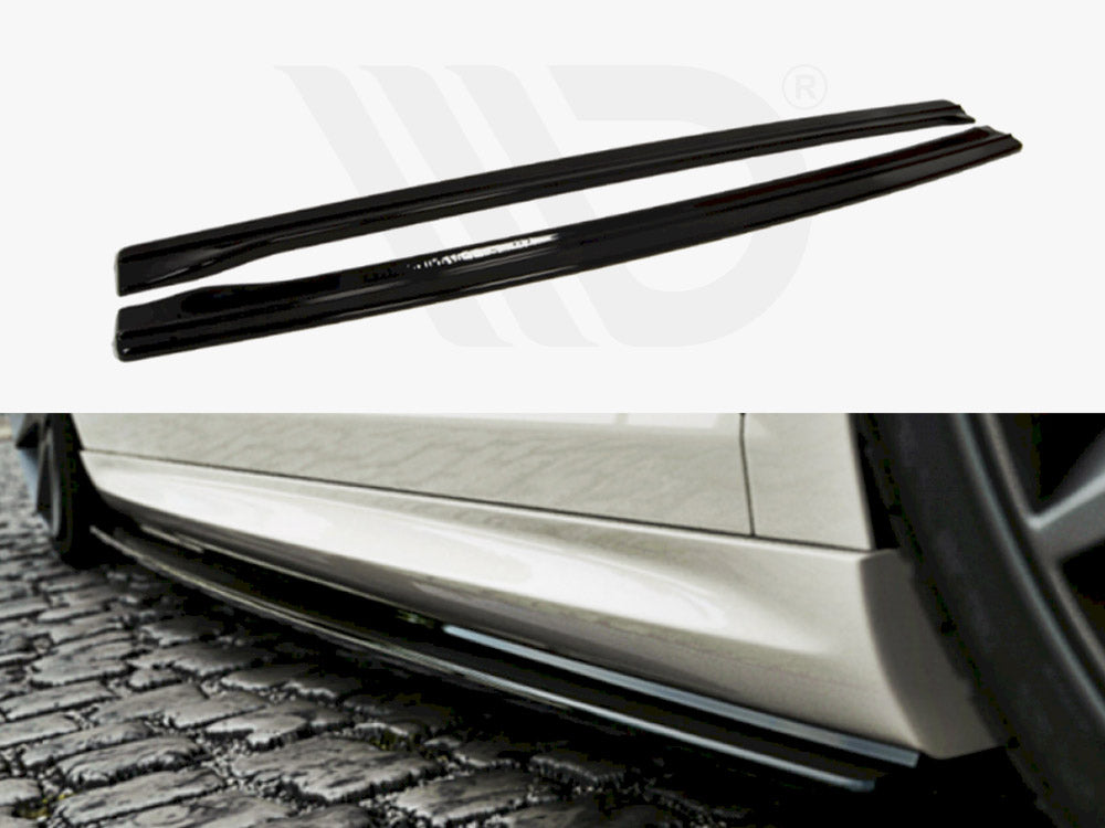 Side Skirts Diffusers VW Passat CC R36 Rline (Preface) - Wayside Performance 