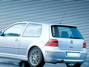 Rear Bumper Extension VW Golf 4 25'TH Anniversary Look (With Exhaust Hole) - Wayside Performance 
