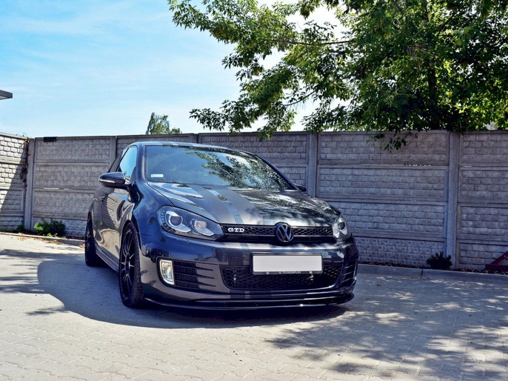 Front Splitter VER.2 VW Golf VI GTI - Wayside Performance 