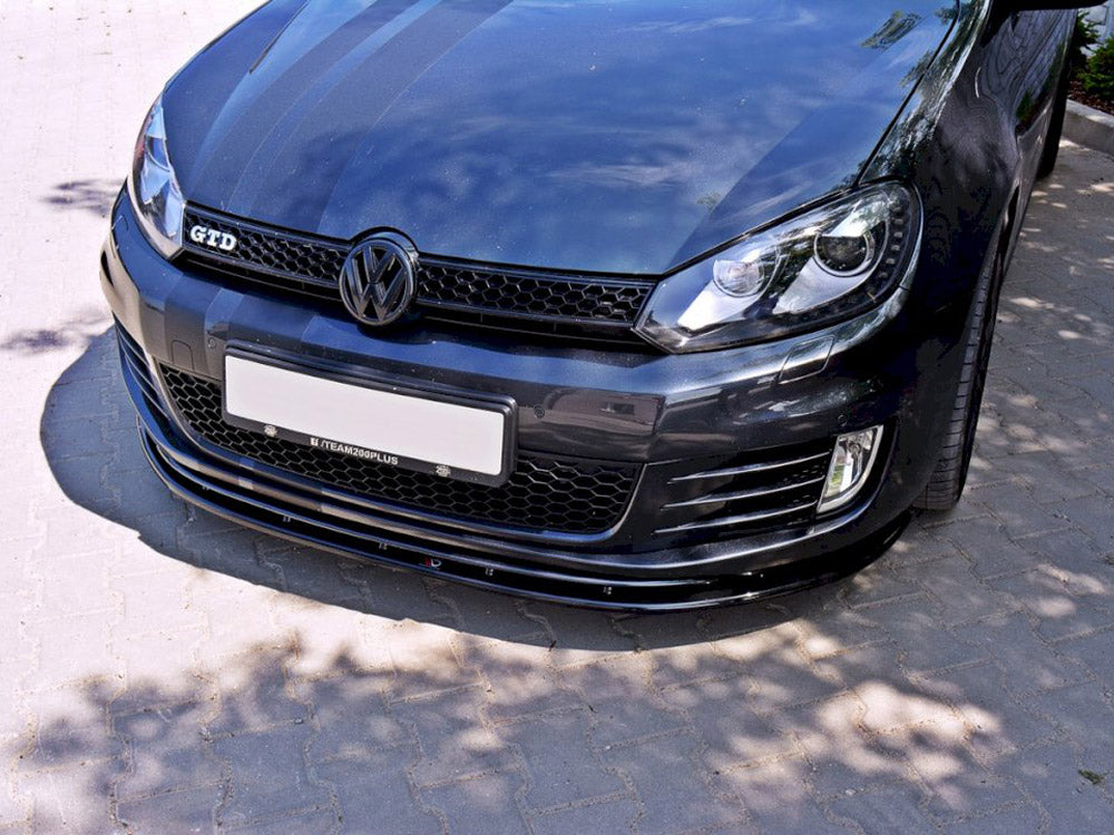 Front Splitter VER.2 VW Golf VI GTI - Wayside Performance 