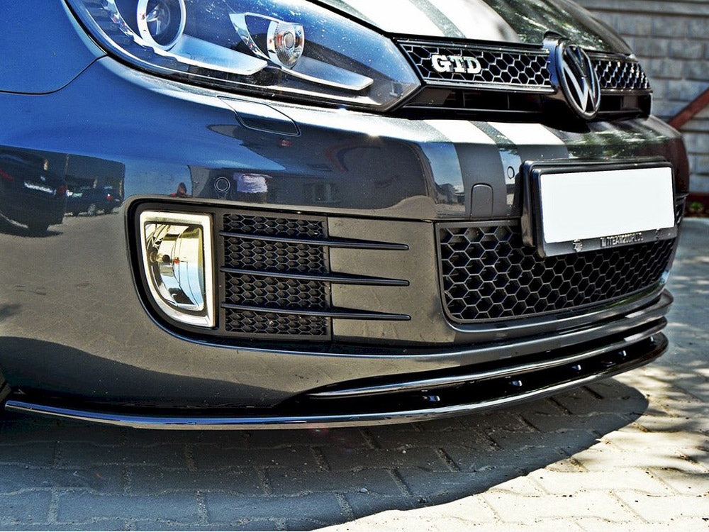 Front Splitter VER.2 VW Golf VI GTI - Wayside Performance 