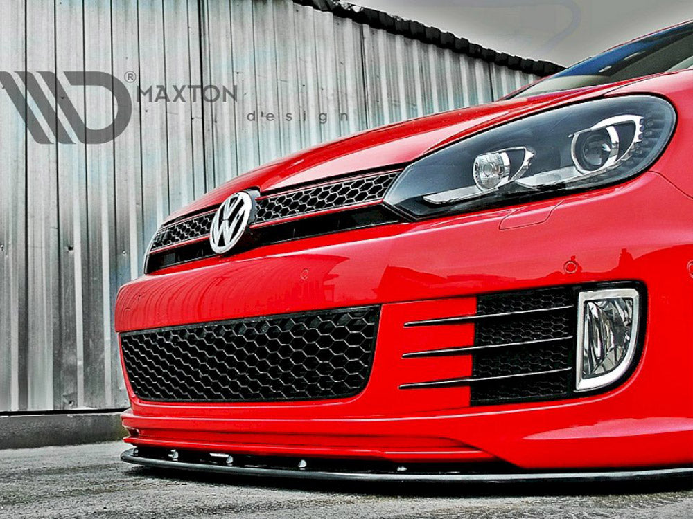 Front Splitter VER.2 VW Golf VI (For Golf GTI 35TH) - Wayside Performance 