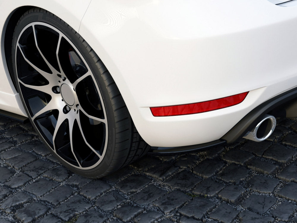 Rear Side Splitters VW Golf VI GTI 35TH - Wayside Performance 