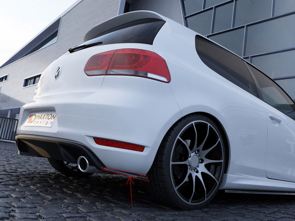 Rear Side Splitters VW Golf VI GTI 35TH - Wayside Performance 