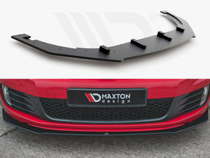 Street PRO Front Splitter V.3 VW Golf GTI Mk6 - Wayside Performance 