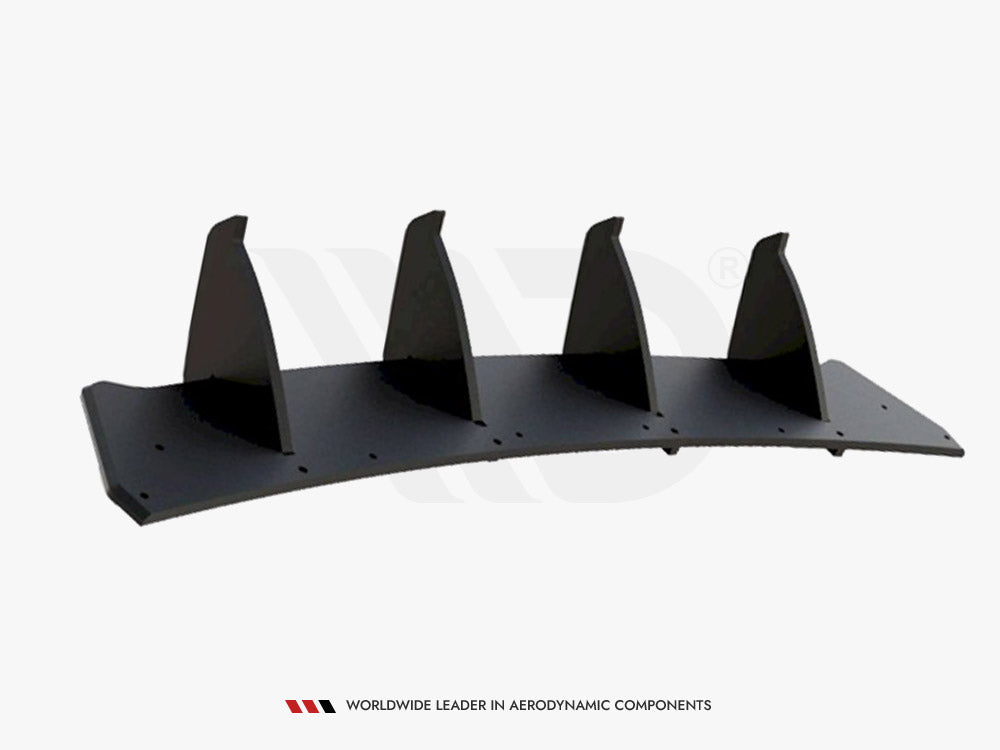 Street PRO Rear Diffuser V.2 VW Golf GTI Mk6 - Wayside Performance 