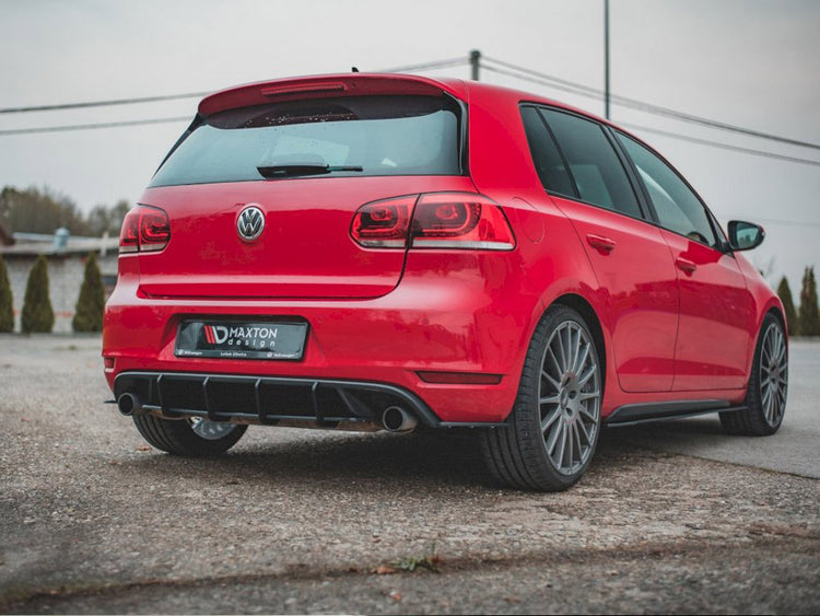 Street PRO Rear Diffuser V.2 VW Golf GTI Mk6 - Wayside Performance 