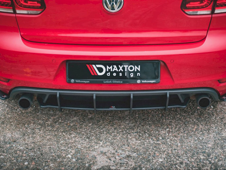 Street PRO Rear Diffuser V.2 VW Golf GTI Mk6 - Wayside Performance 