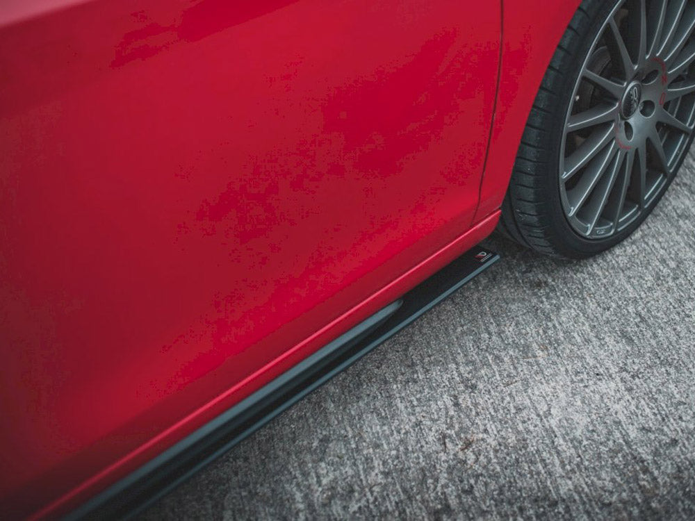 Street PRO Side Skirts Diffusers VW Golf GTI Mk6 - Wayside Performance 