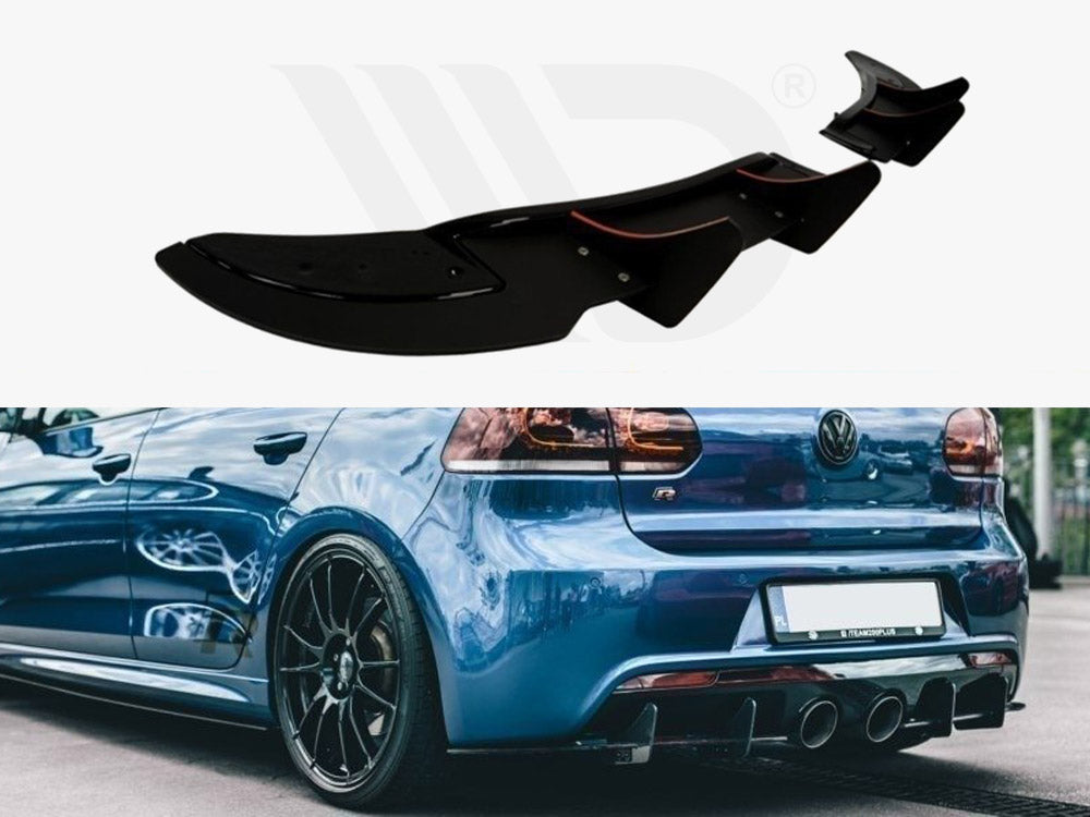 Rear Splitter VW Golf MK6 R (2008-2012) - Wayside Performance 