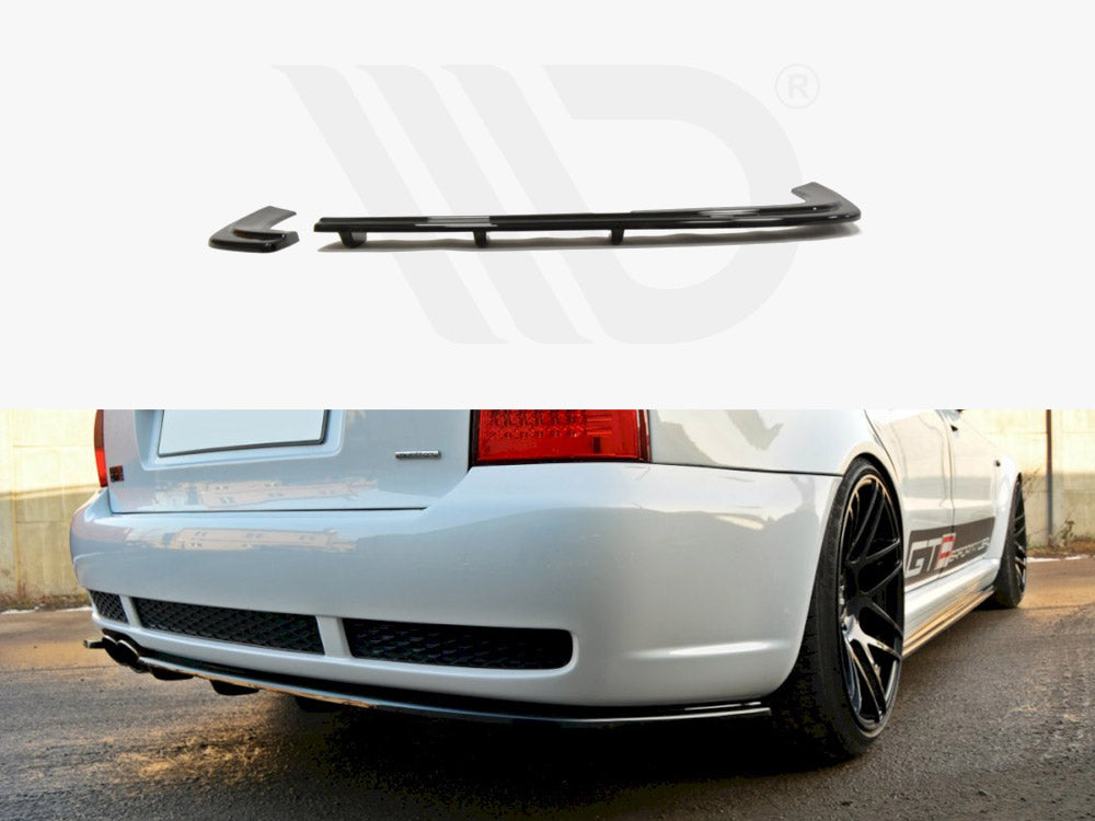 Rear Splitter Audi RS4 B5 (With A Vertical BAR) - Wayside Performance 