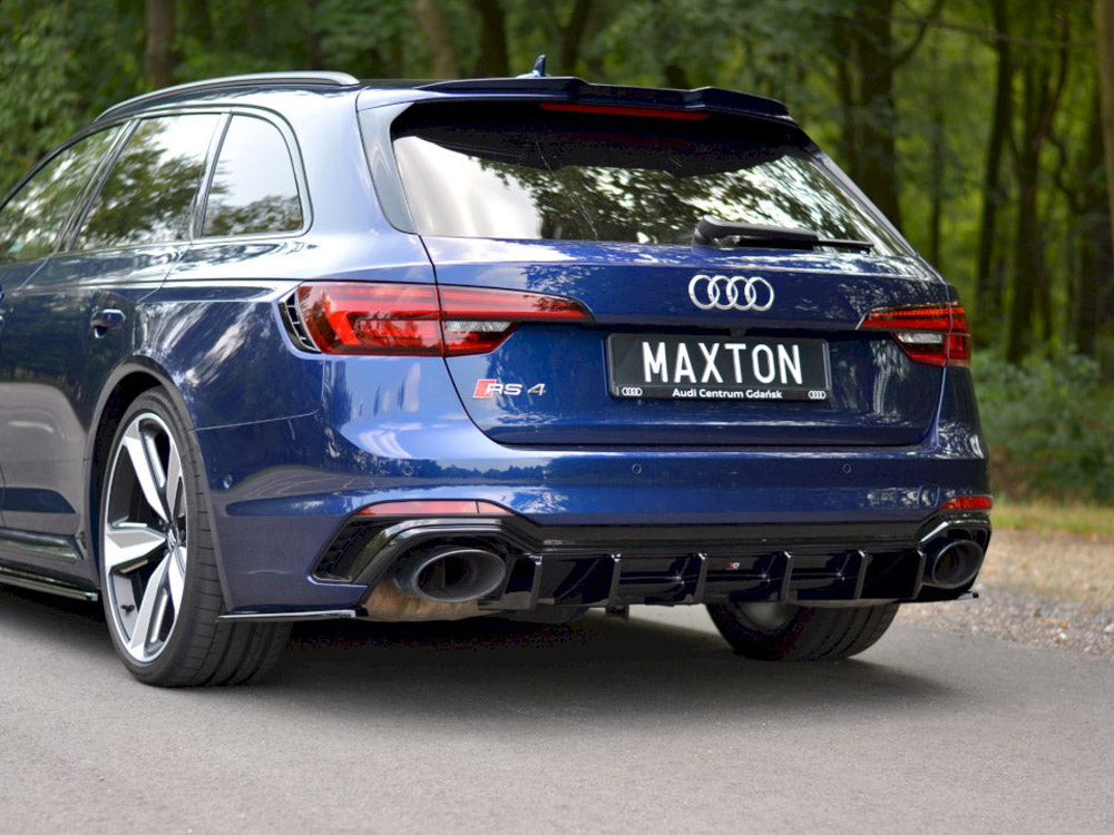 Maxton Design Rear Valance Audi Rs4 B9 Avant (2017-2019) - Wayside Performance 