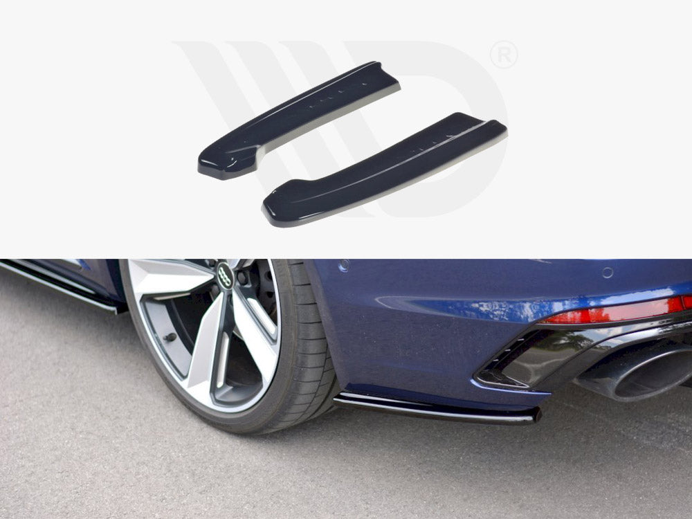 Maxton Design Rear Side Splitters Audi Rs4 B9 Avant (2017-2019) - Wayside Performance 