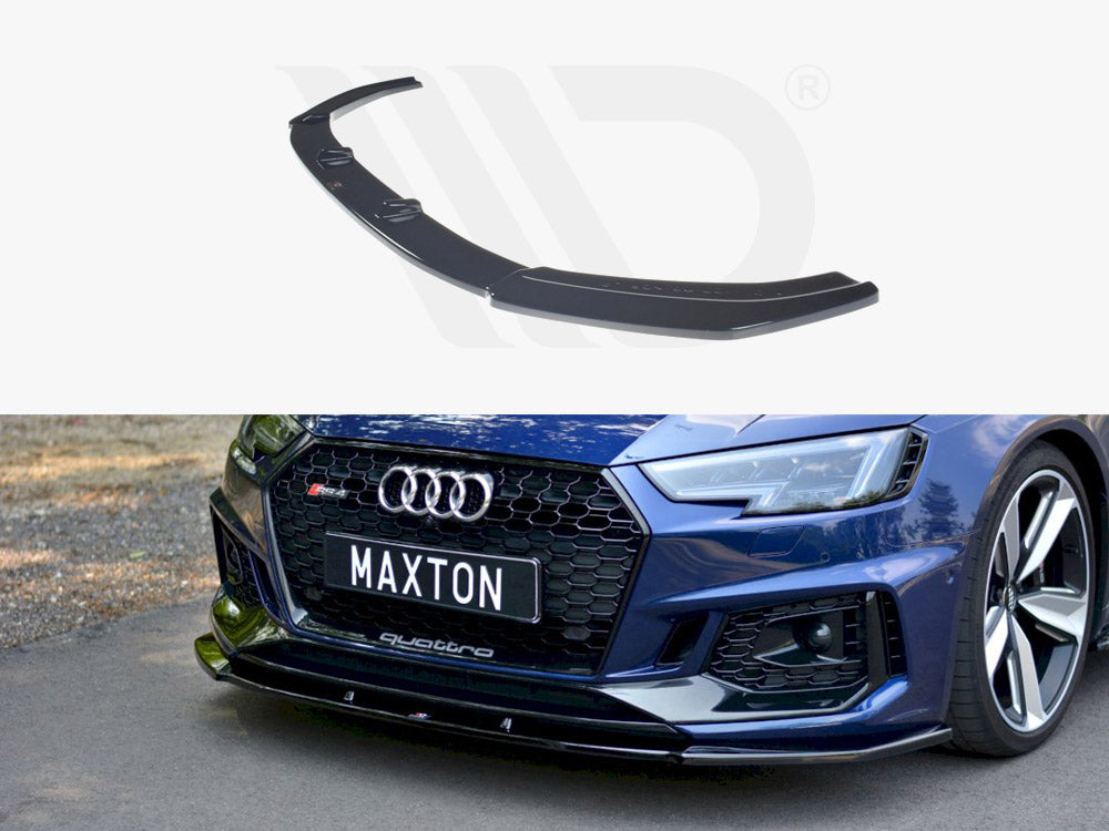 Maxton Design Front Splitter V.1 Audi Rs4 B9 (2017-2019) - Wayside Performance 