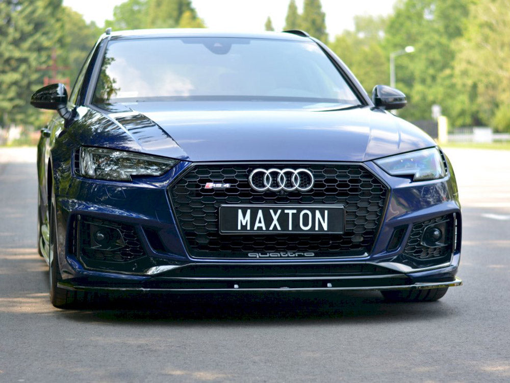 Maxton Design Front Splitter V.1 Audi Rs4 B9 (2017-2019) - Wayside Performance 