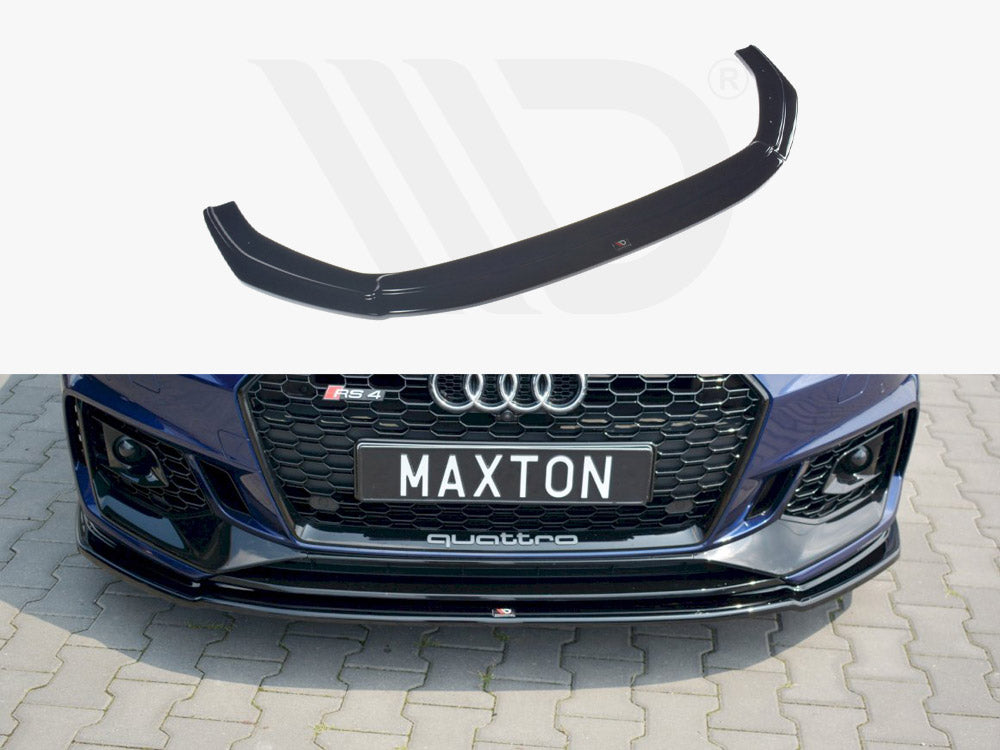 Maxton Design Front Splitter V.2 Audi Rs4 B9 (2017-2019) - Wayside Performance 