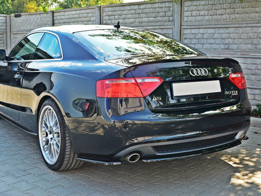 Central Rear Splitter Audi A5 S-Line 8T - Wayside Performance 