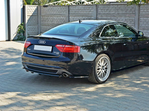 Central Rear Splitter (Vertical Bars) Audi A5 S-Line 8T - Wayside Performance 
