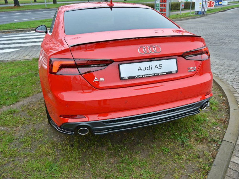 Central Rear Splitter Audi A5 S-Line F5 Coupe / Sportback - Wayside Performance 