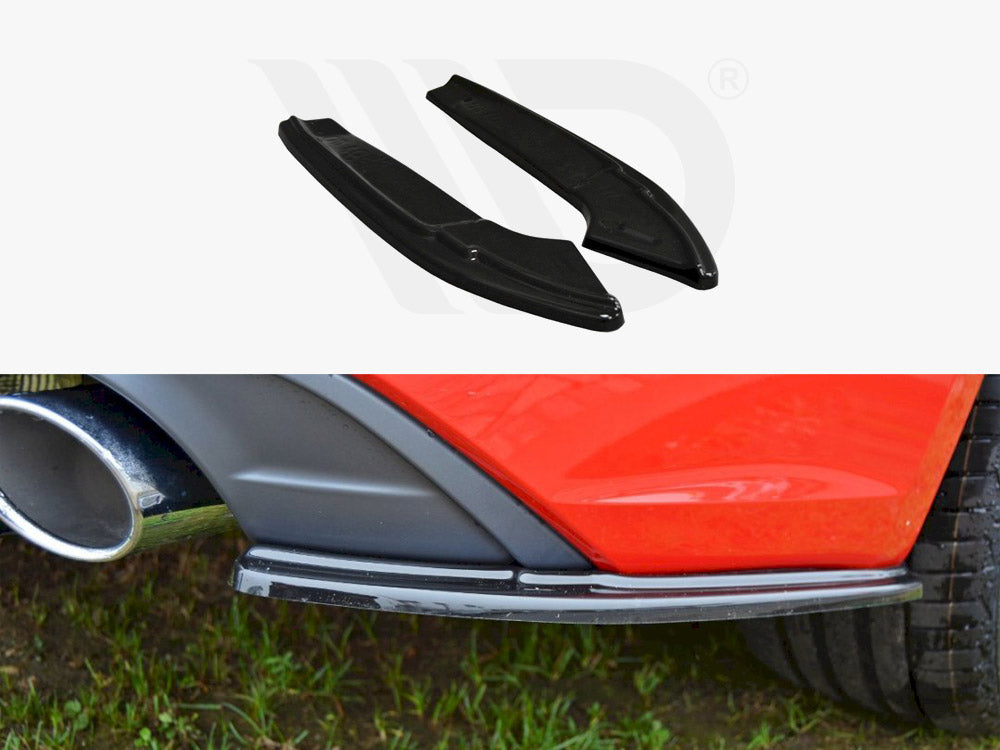 Rear Side Splitters Audi A5 F5 S-Line Coupe (2016-) - Wayside Performance 