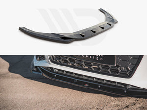 Maxton Design Front Splitter V1 Audi S5 / A5 S-line F5 Facelift (2019-) - Wayside Performance 