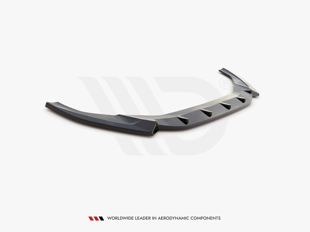 Maxton Design Front Splitter V2 Audi S5 / A5 S-line F5 Facelift (2019-) - Wayside Performance 