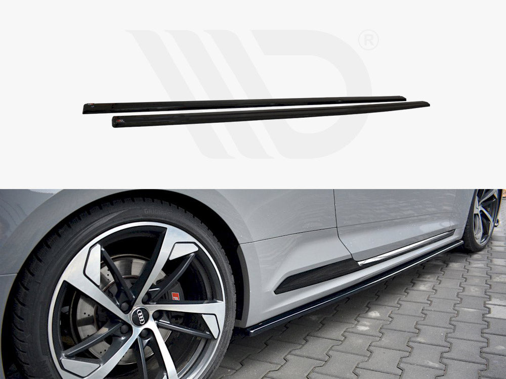Maxton Design Side Skirts Diffusers Audi Rs5 F5 Coupe - Wayside Performance