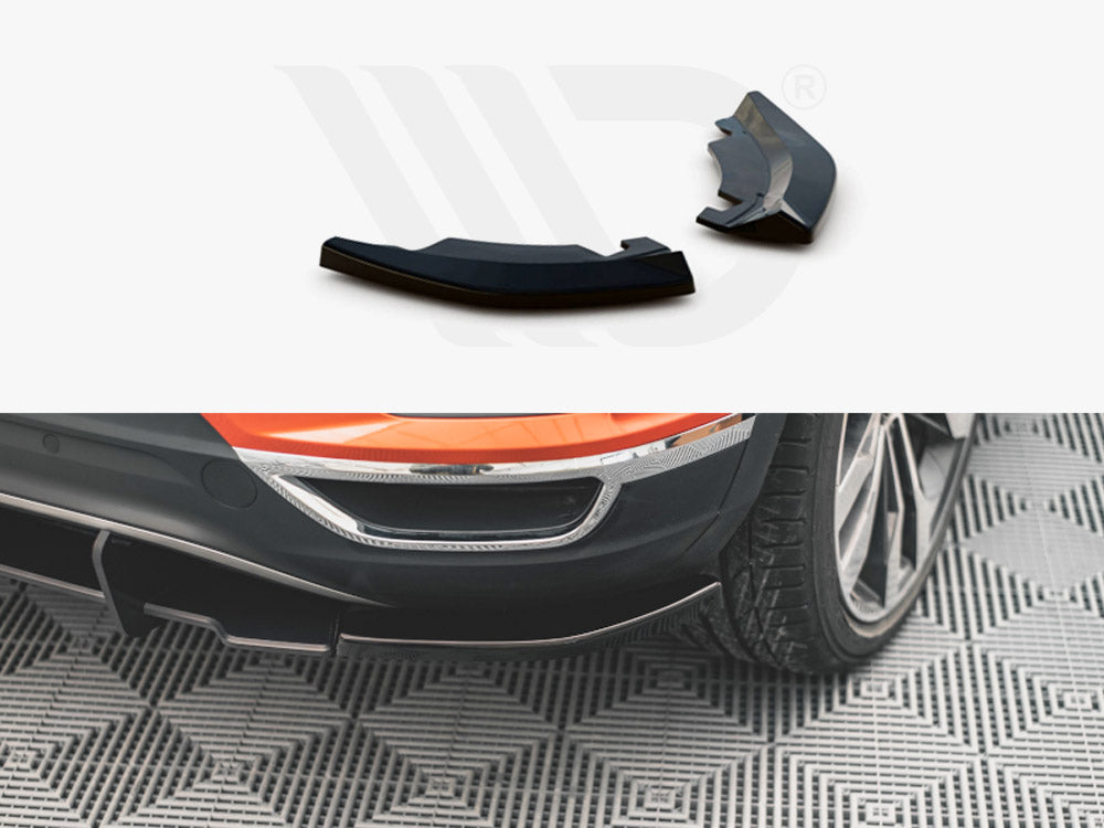 Rear Side Splitters VW T-Roc Mk1 - Wayside Performance 