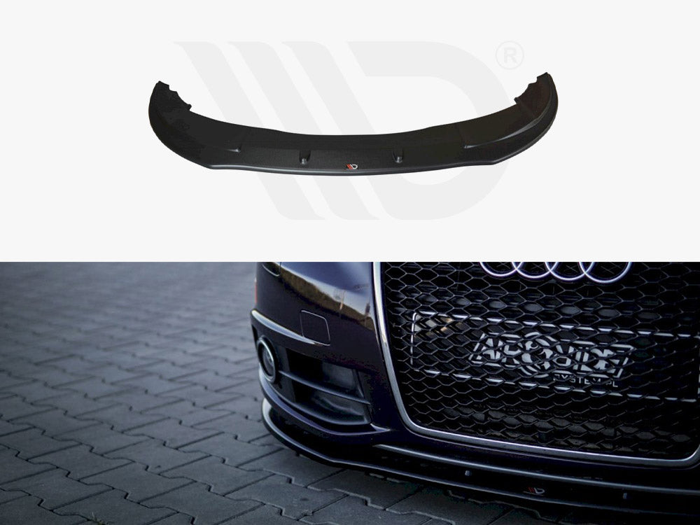 Front Splitter Audi A6 C6 S-line Facelift Sedan (2008-2011) - Wayside Performance 